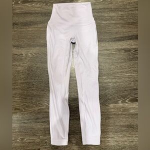 High Rise Lululemon Lavender Double Lined Align Leggings